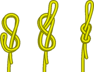 Figure 8 on a bight image